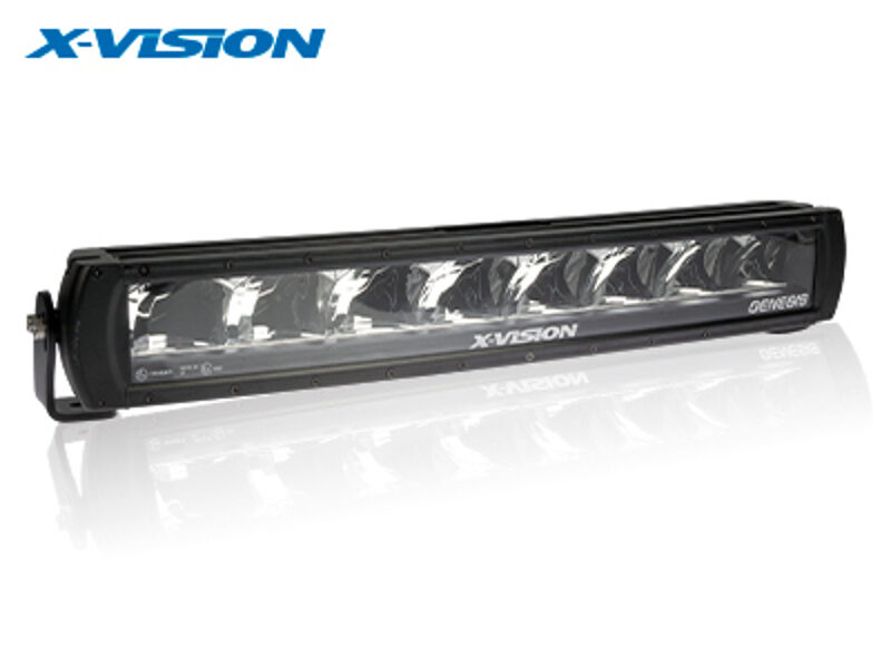 X-VISION Genesis 600 papildlukturis IP68, 8000lm, gabarītlukturim neitrāli balta gaisma 4500 K
