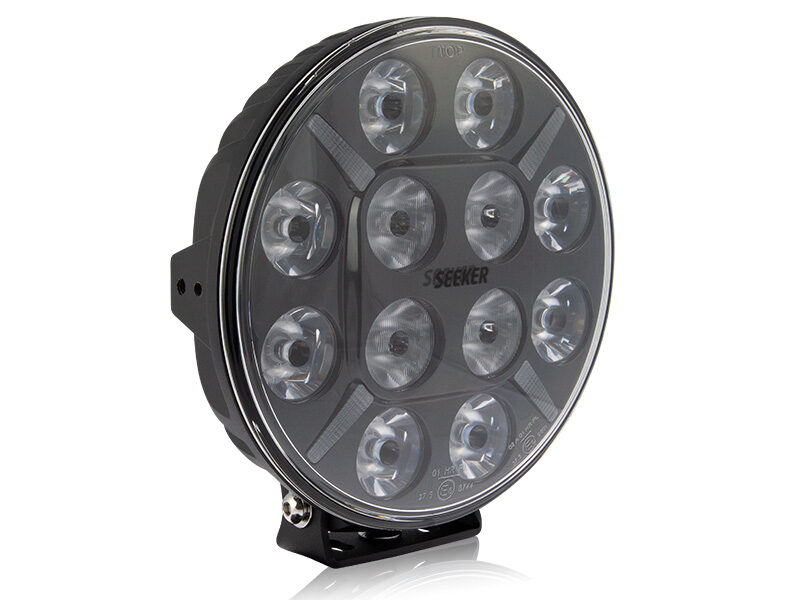 SEEKER LED high beam R112, R7, R10, IP68, 12000 lm, vēsi balta gaisma 6500 K